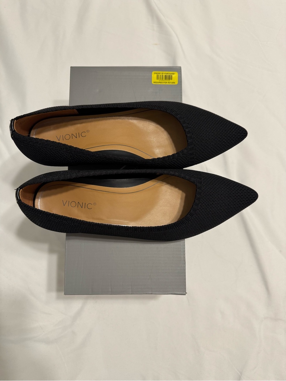 Vionic Dahlia Knit Black Slip-On Loafers - Picture 2 of 8